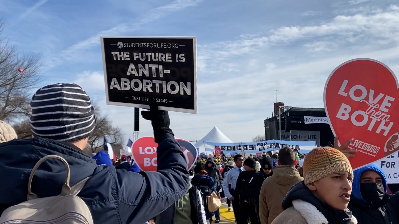 Thousands Turn Out For March For Life Event, Supporting Pro-Life