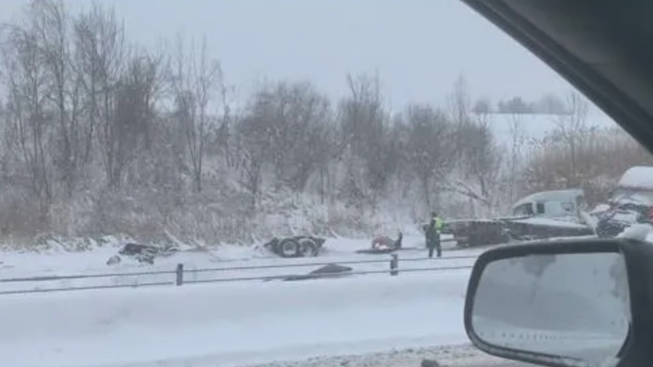 I-90 Crashes Cause Nightmare Travel For Drivers In North East, Pa.