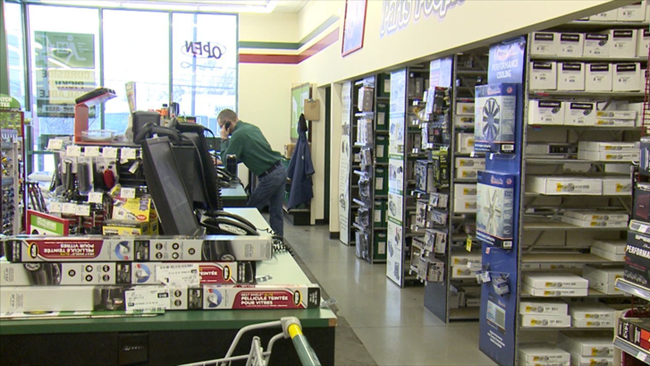 Winter Weather Keeps Auto Parts Shops Busy