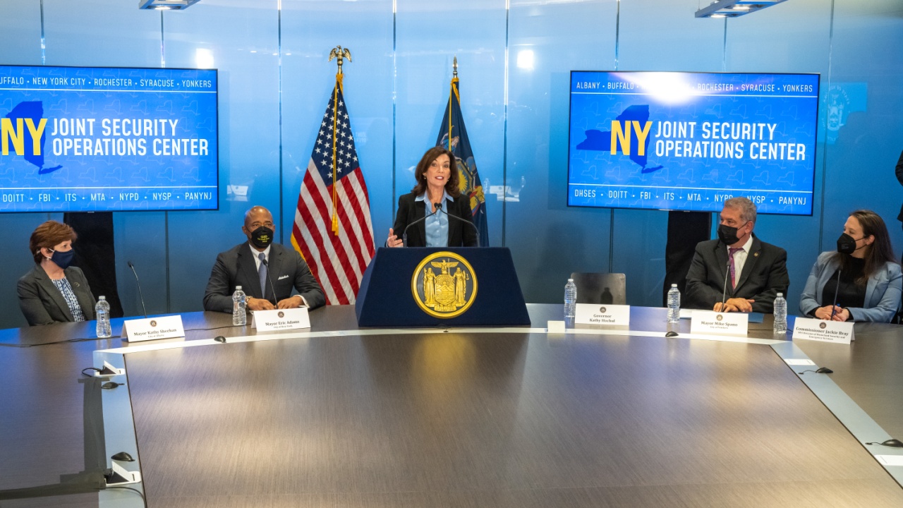 Gov. Hochul Announces State Cybersecurity Operation