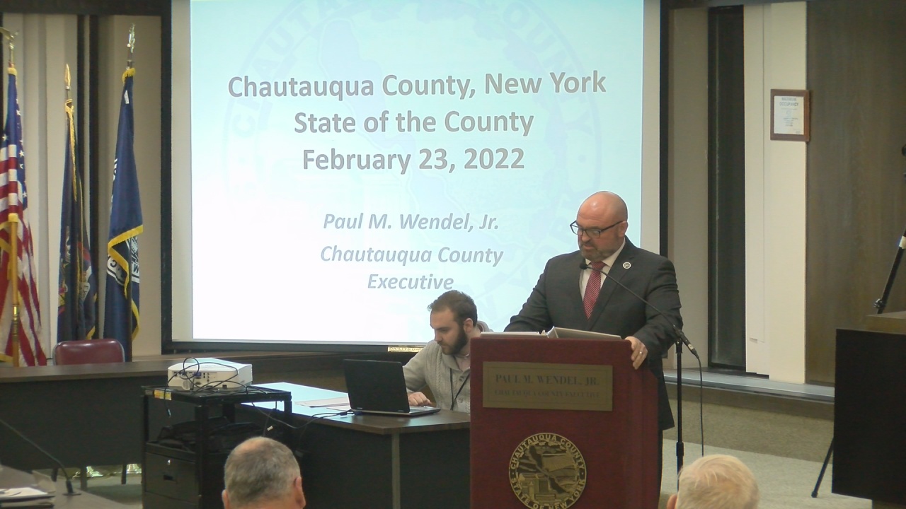 Executive Wendel Sets Goals For The Future Of Chautauqua County