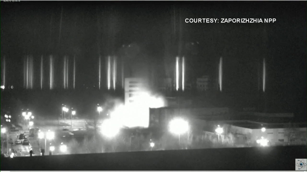 Fire Out At Key Ukraine Nuclear Plant, No Radiation Released