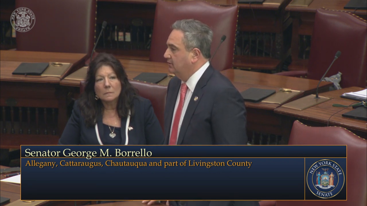 Senator Borrello Urges NY Lawmakers To Protect Police