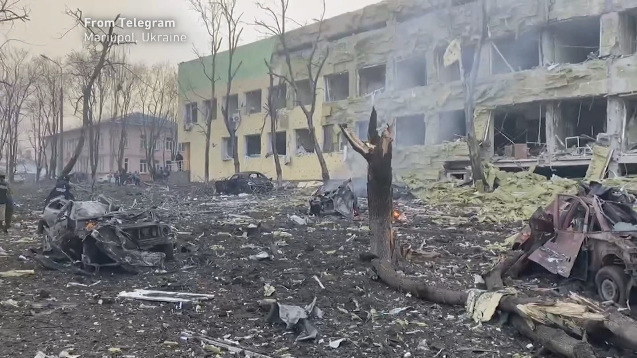Strike On Ukrainian Hospital That Killed 3 Draws Outrage