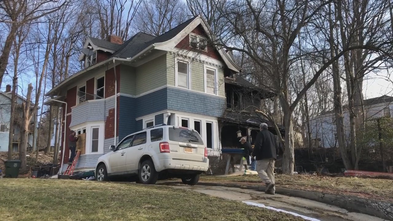 Family Of Four Homeless Following Jamestown House Fire