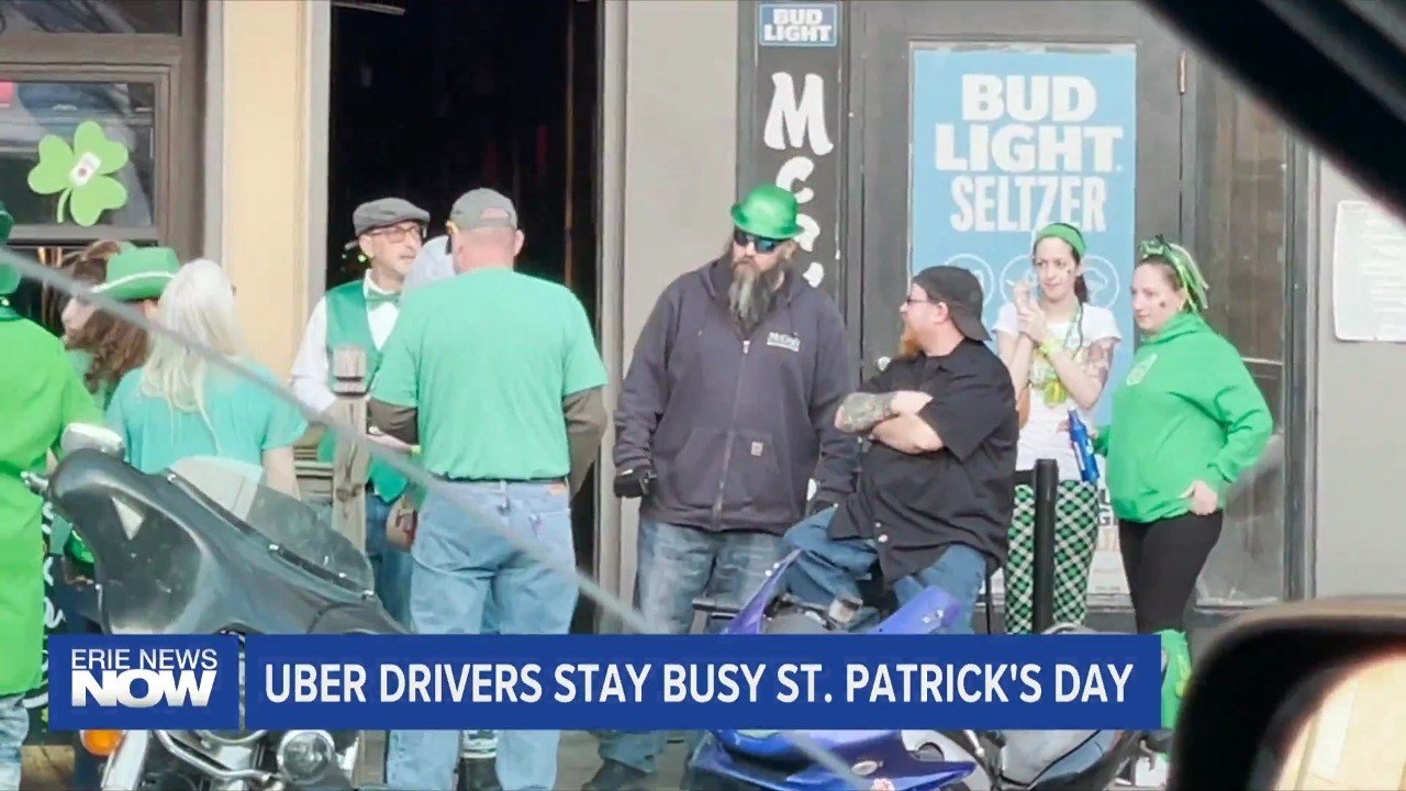 Uber Drivers Stay Busy On St. Patrick’s Day