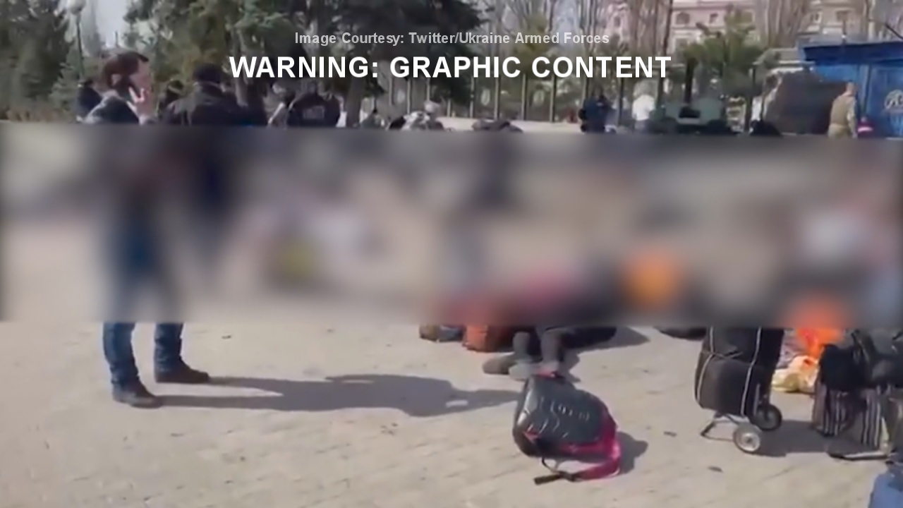 Missile Kills 30 Evacuees At Busy Ukrainian Train Station