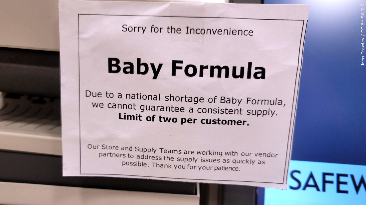 US Allows More Baby Formula Imports To Fight Shortage