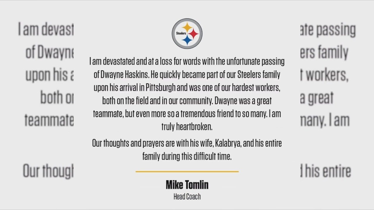 Pittsburgh Steelers Fans Mourn Over The Loss Of Dwanye Haskins