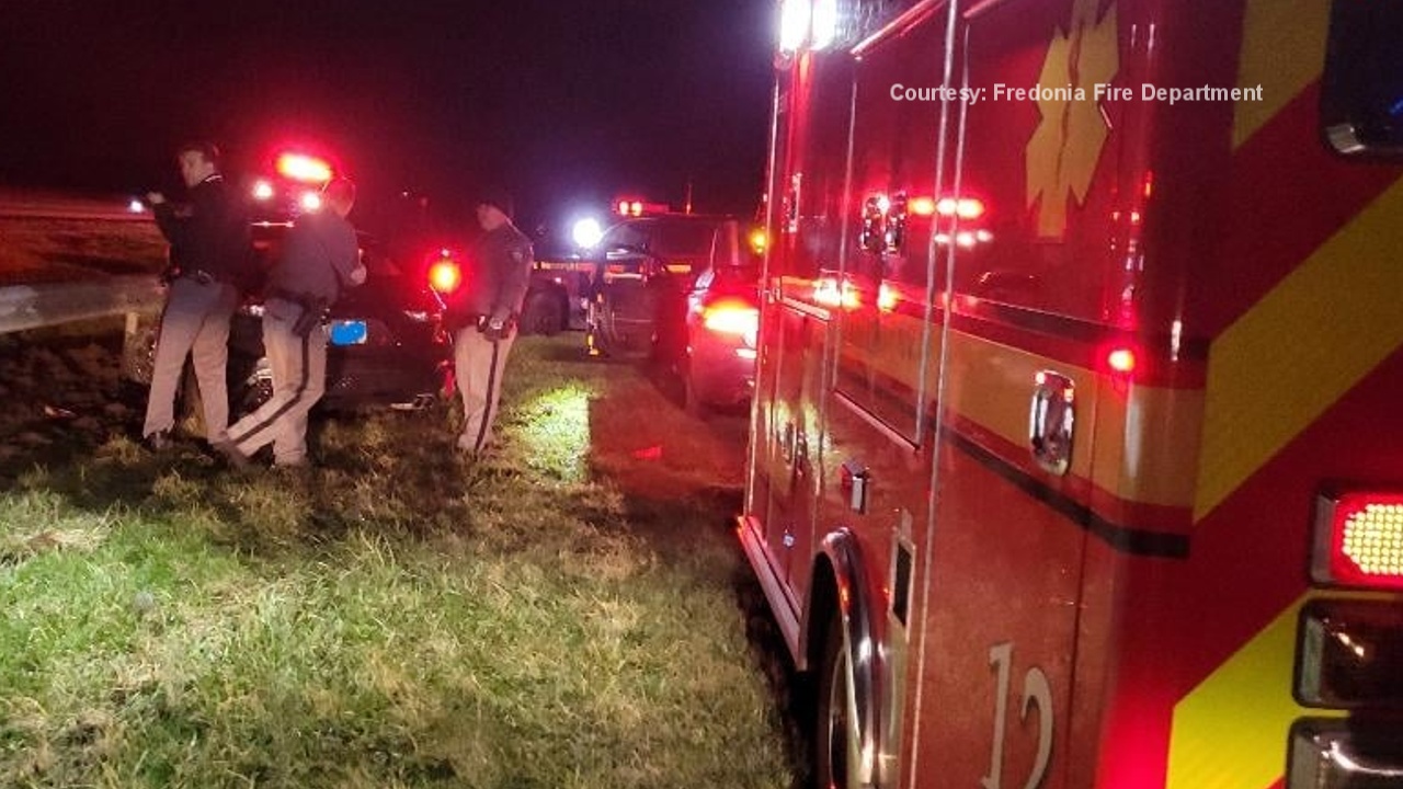 One Hurt In Late Night I-90 Crash