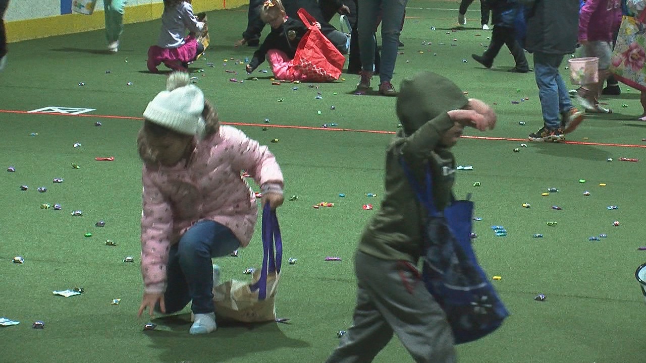 Hunting Easter Eggs Boost Spirits