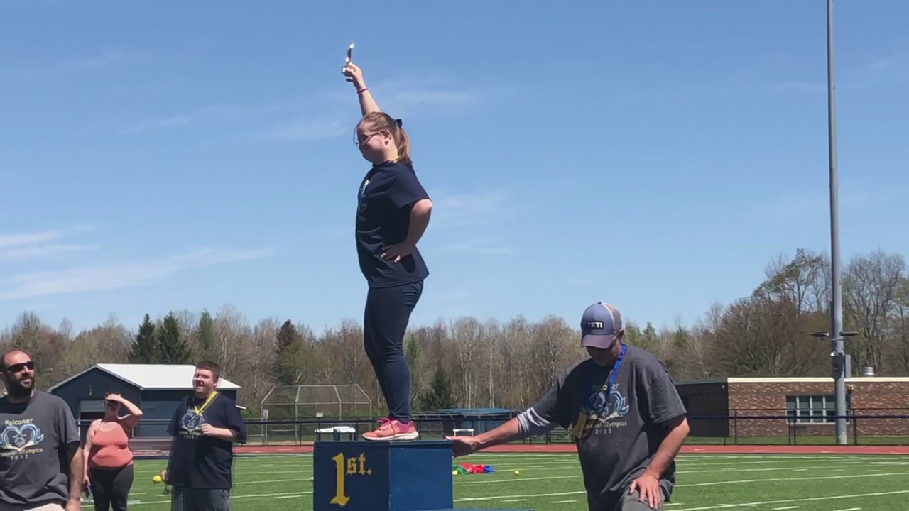 Falconer School Holds Special Olympics