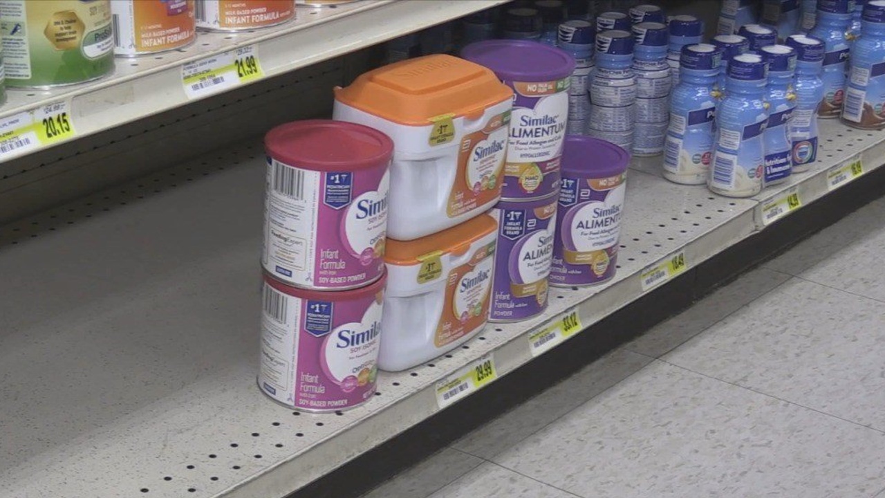 Nutrients For Babies Are Missing Amid Formula Shortage