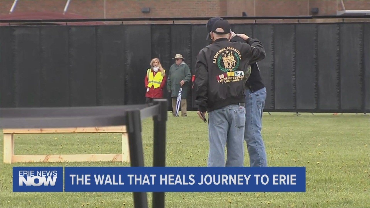 The Wall That Heals Escorted To Erie Wednesday