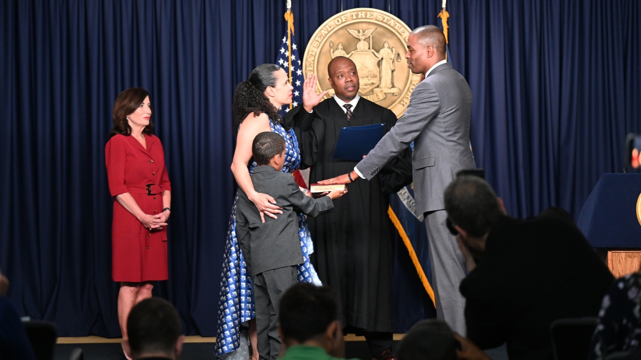 Delgado Becomes 1st New York Lt. Governor With Latino Roots