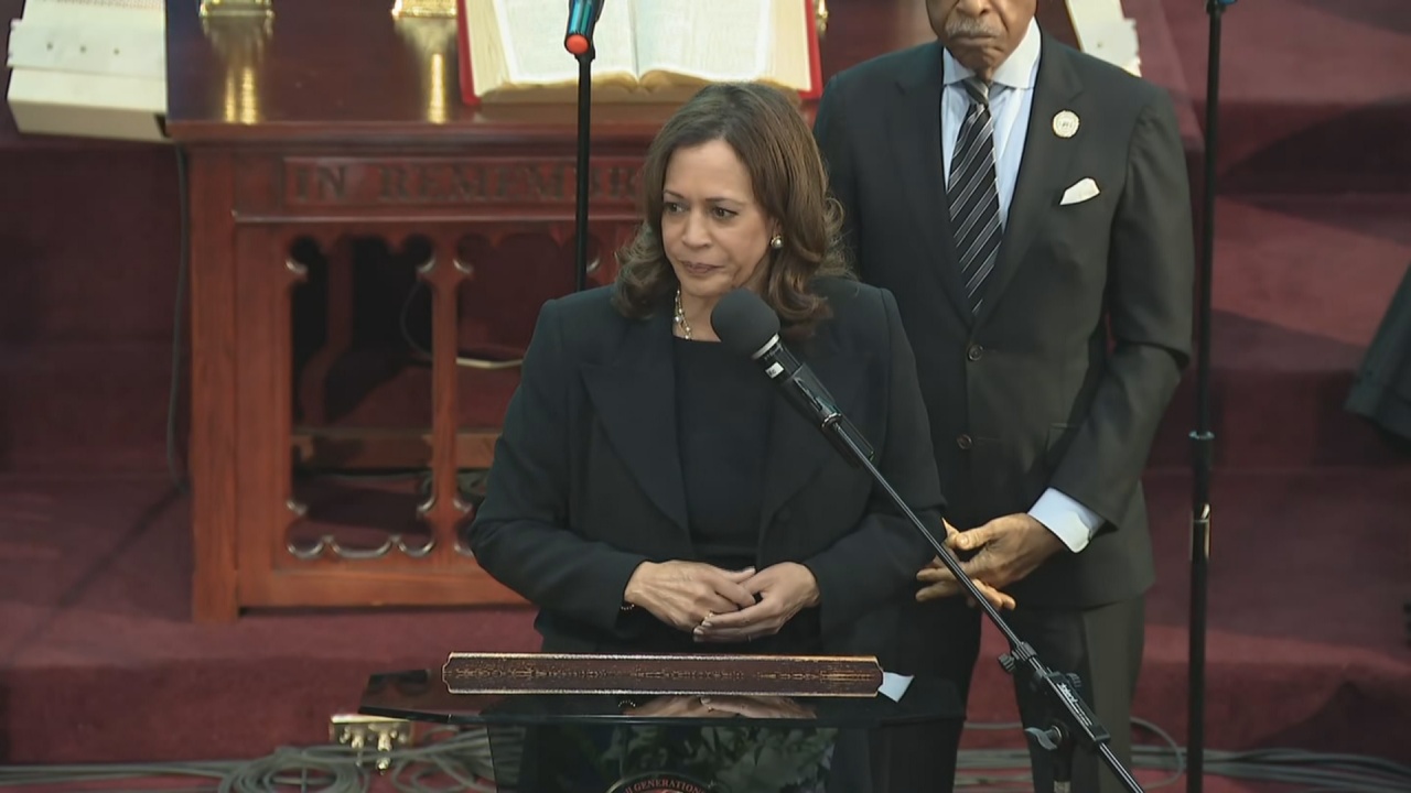 VP Harris Tells Buffalo Mourners: ‘We Will Come Together’ 