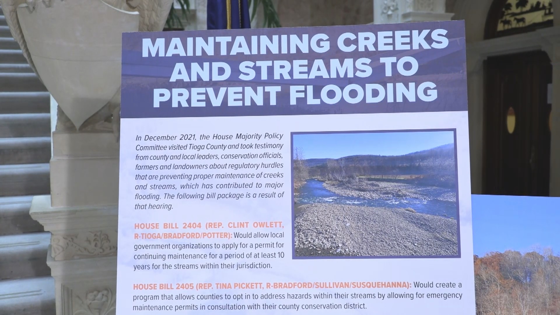 Legislation to Give More Local Control Over Waterway Improvements Passes PA House