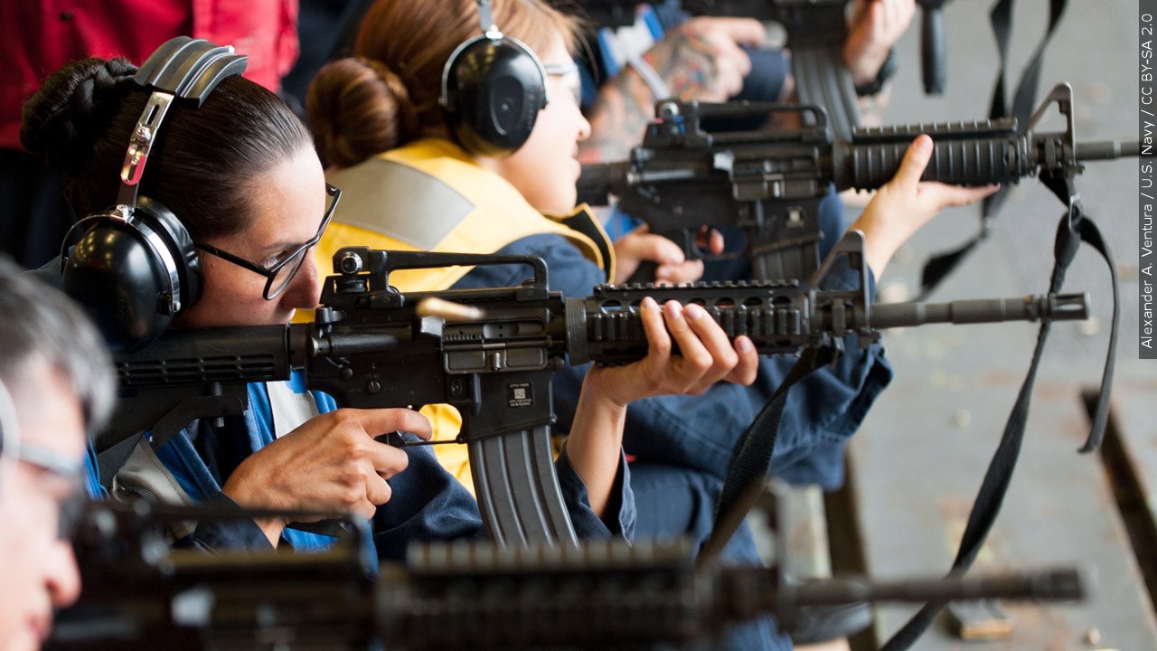 Republicans, Democrats Split On Automatic-Rifle Ban