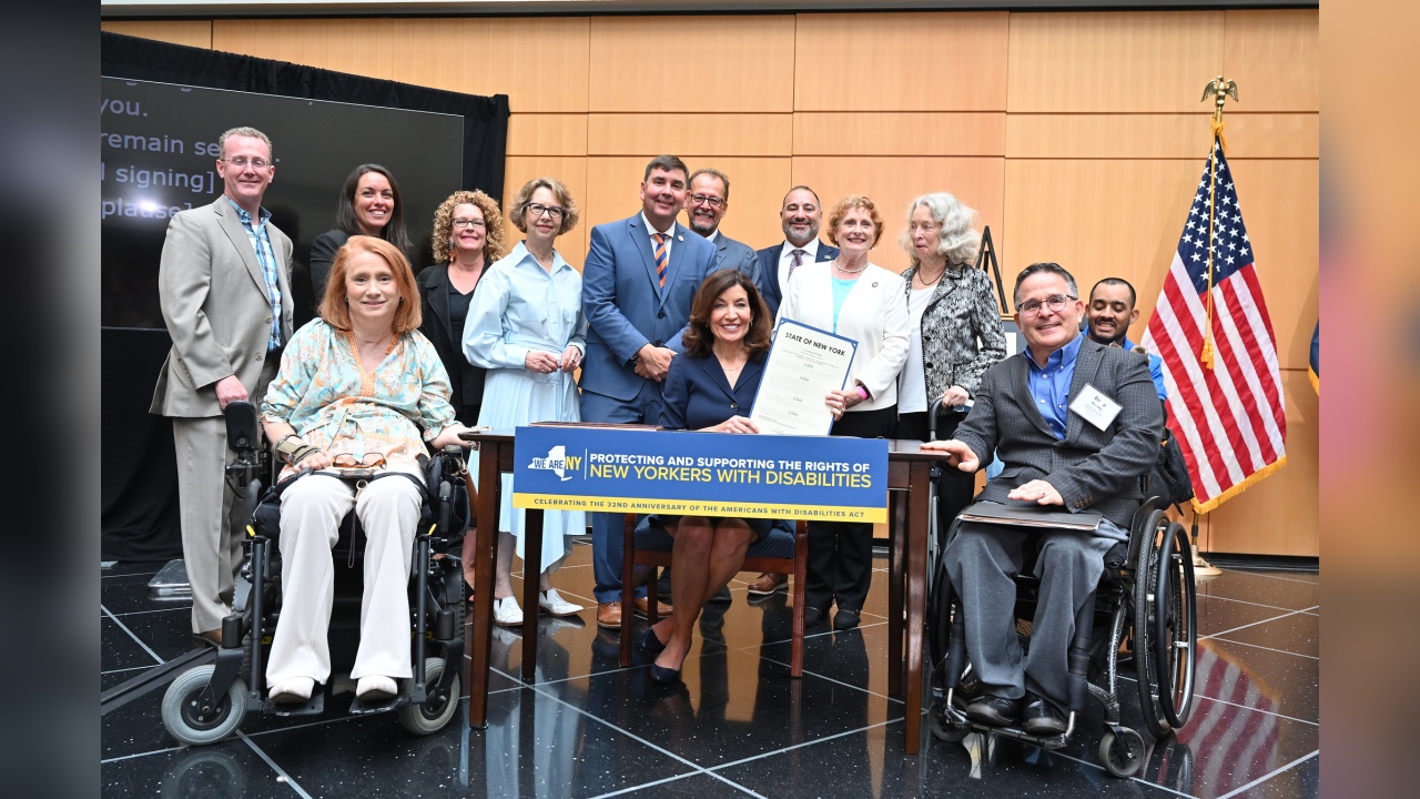 Governor Hochul Signs Bills Upholding Rights of People With Disabilities