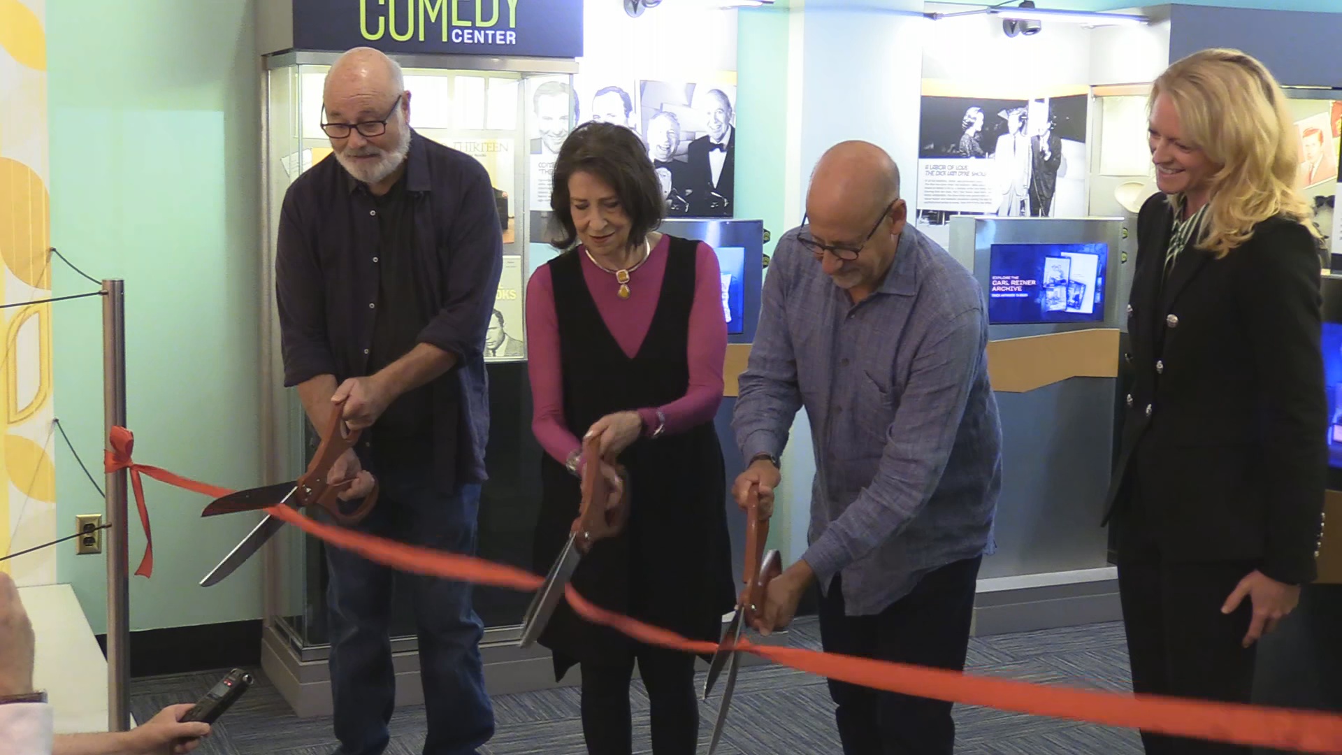 Carl Reiner Exhibit Unveiled At The National Comedy Center