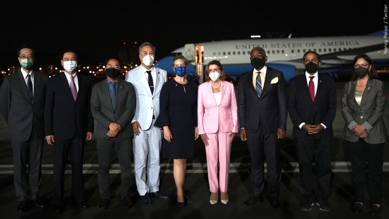 Republicans Back Pelosi Visit to Taiwan