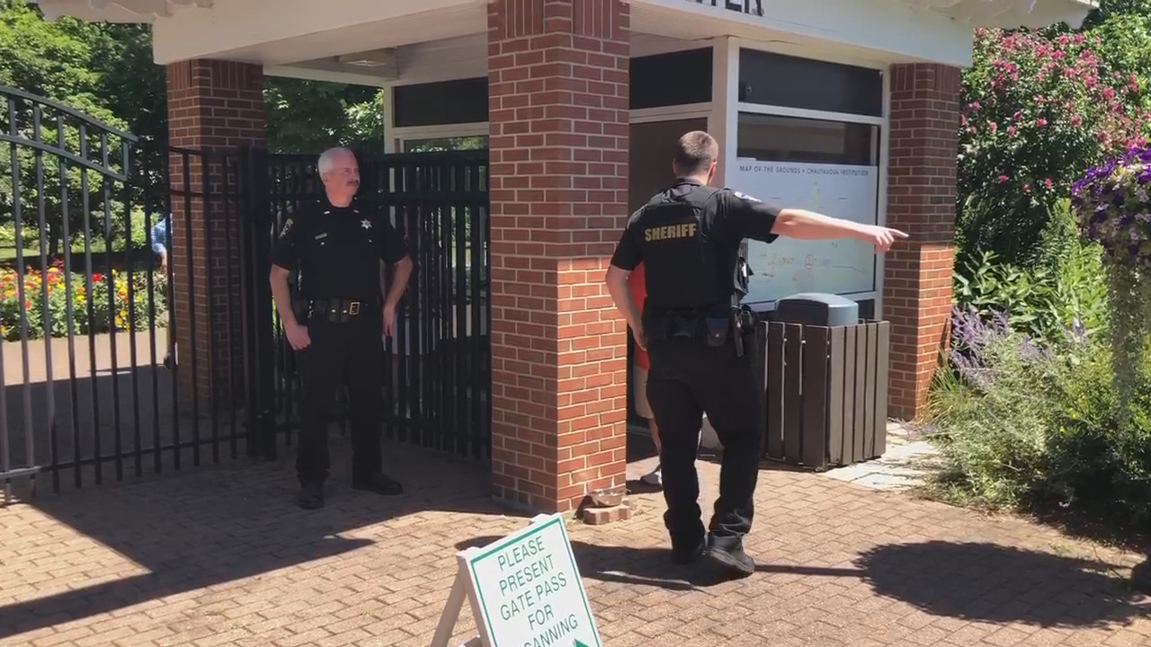 Law Enforcement Step Up Security At Chautauqua Institution Following Attack 