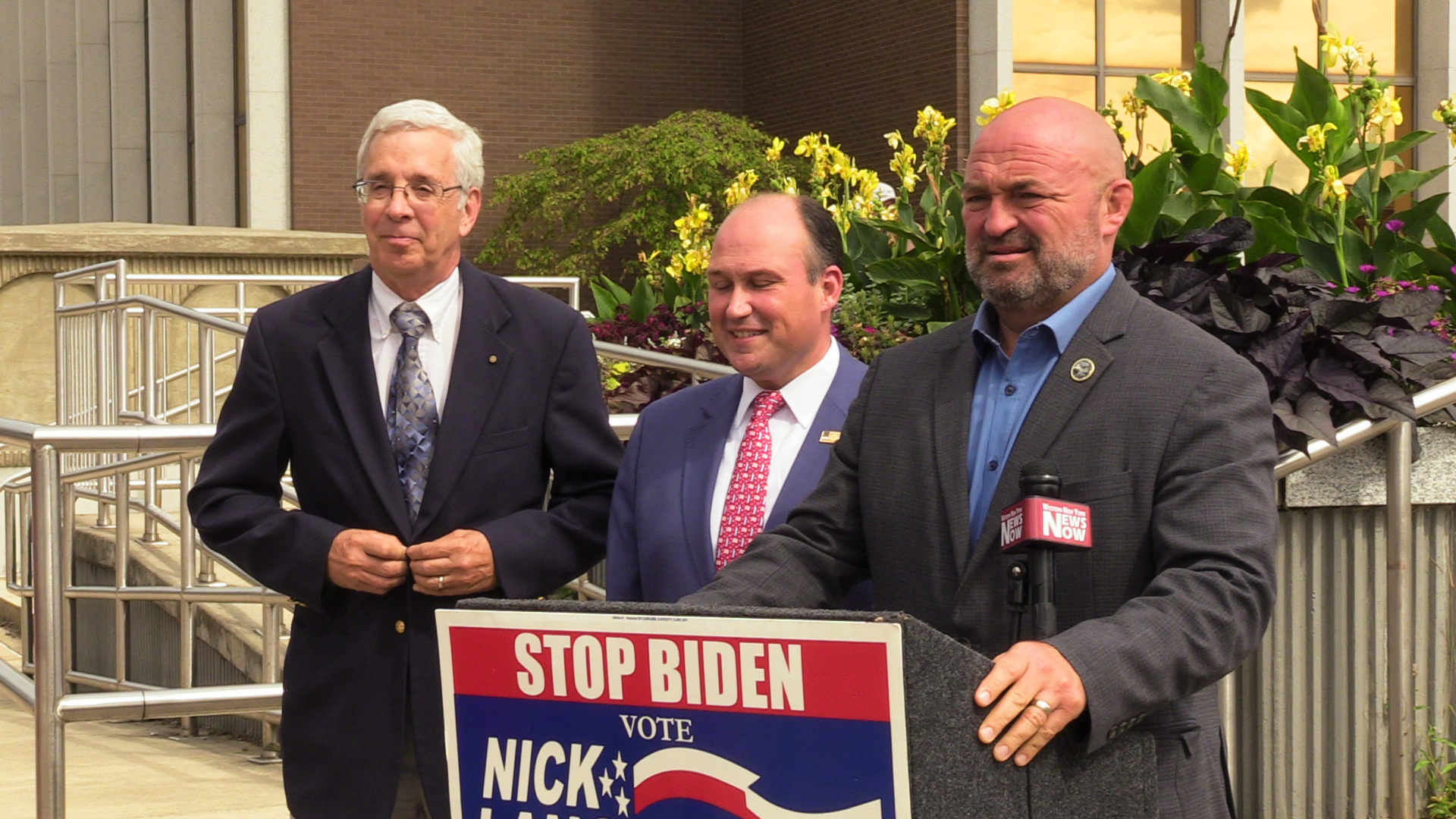 Langworthy Touts “Energy Independence” During Campaign Stop In Jamestown