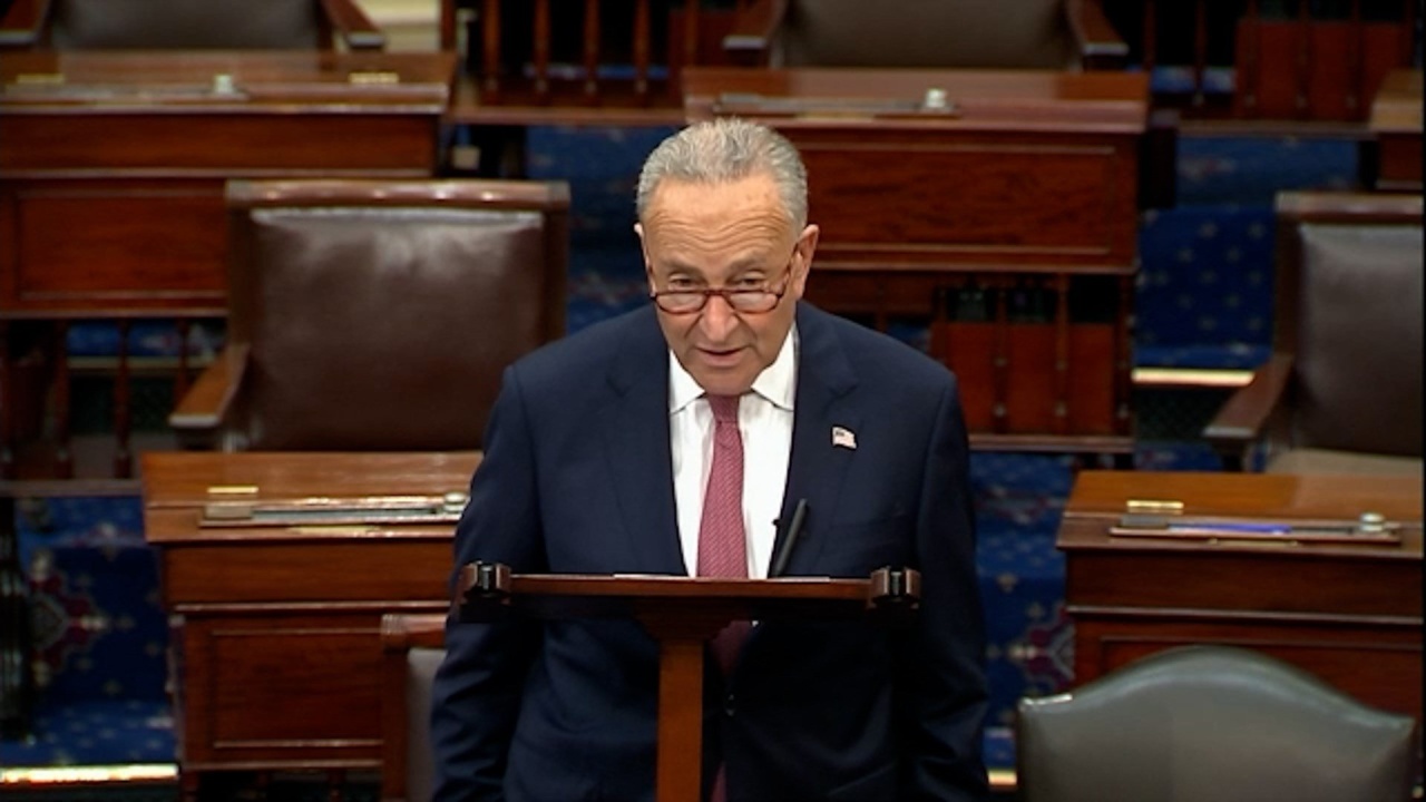 Sen. Schumer Reacts to Biden’s Student Loan Cancellation