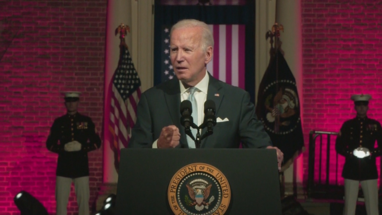 Biden sounds newly strong alarm: Trumpism menaces democracy
