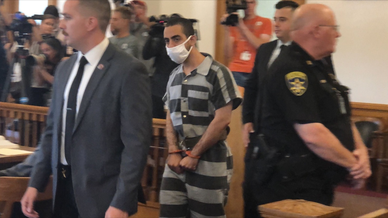 Man Accused Of Attacking World-Renowned Author In Court Wednesday