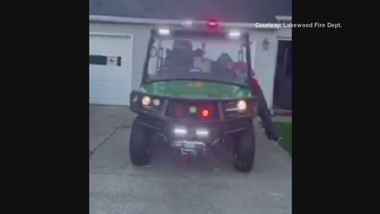 Lakewood Fire Department Deploys New All-Terrain Vehicle