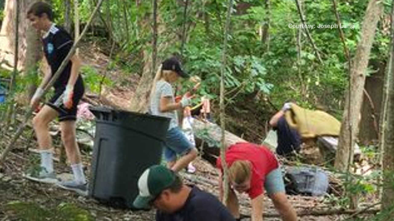 Area Boy Scouts, Volunteers Join Forces To Cleanup Jamestown Street