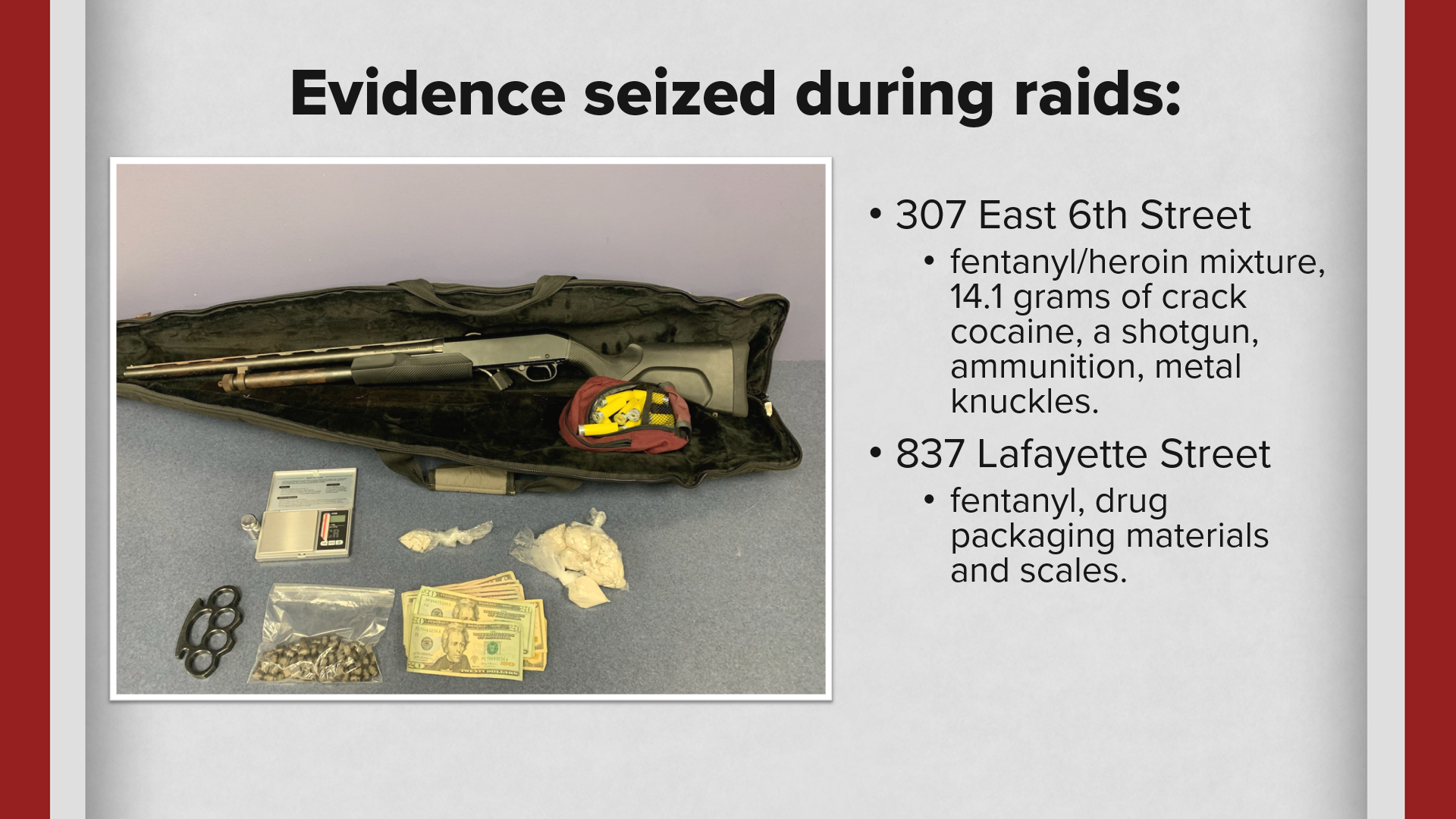 Five Arrested During Dual Drugs Raids