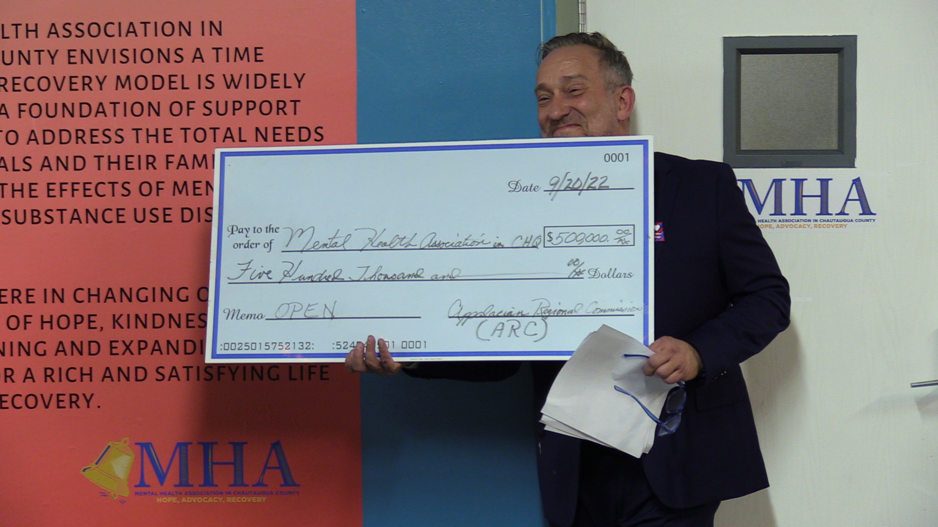 Mental Health Association Receives $500,000 Grant For Drug Recovery