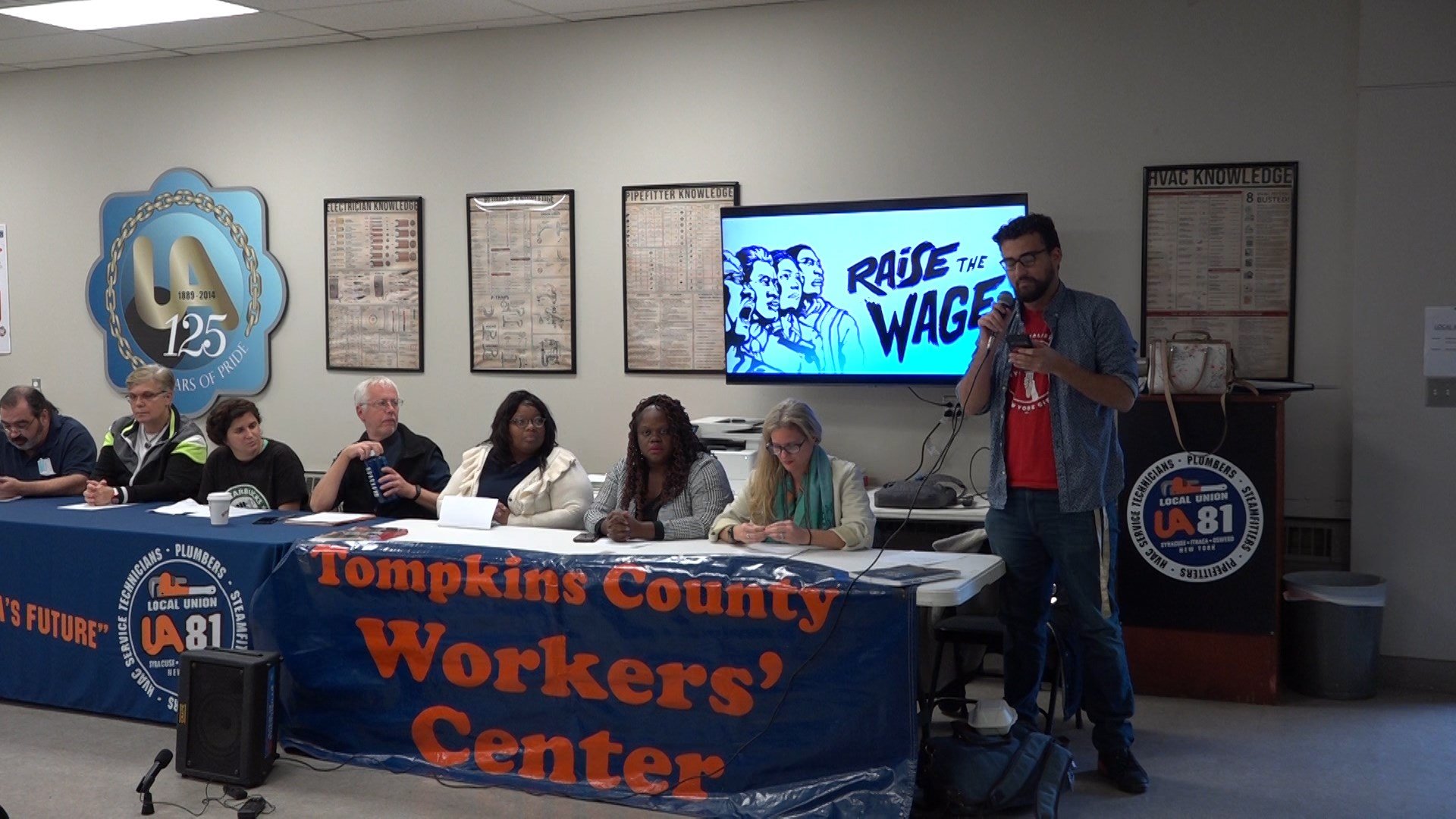Upstate New Yorkers Rally to Raise Minimum Wage