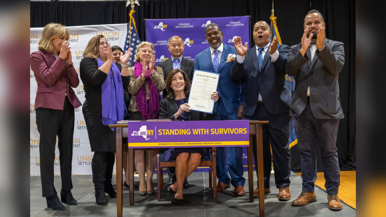 Gov. Hochul Signs Laws to Protect Victims of Domestic Violence