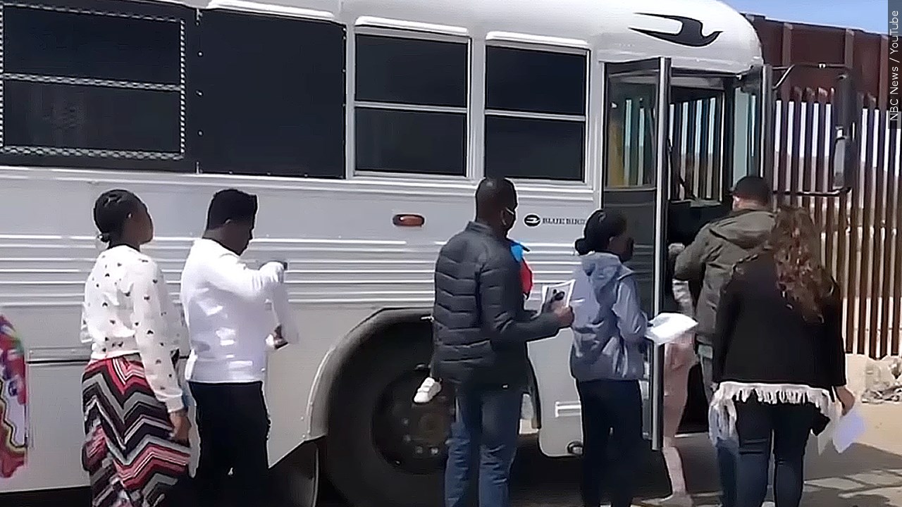 New York City, overwhelmed by influx of bused migrants, opens makeshift tent camp