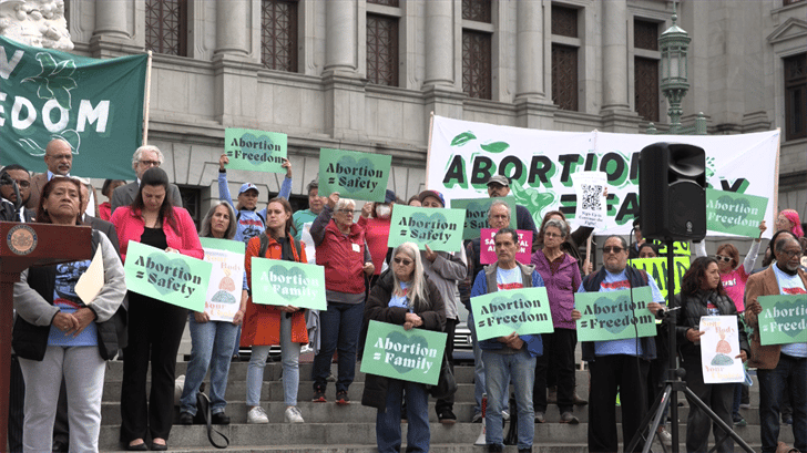 Abortion Advocates and Democrats Rally Ahead of Election