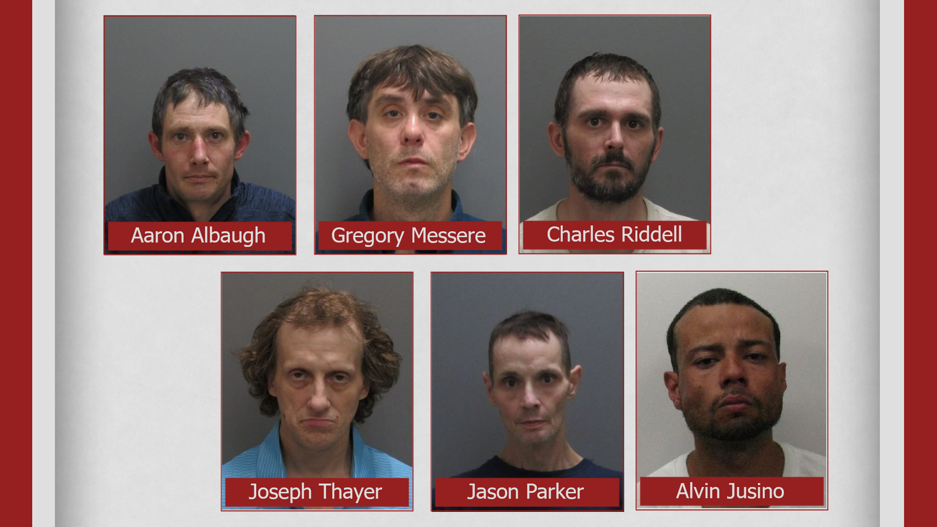 Six Arrested In Simultaneous Drug Raids