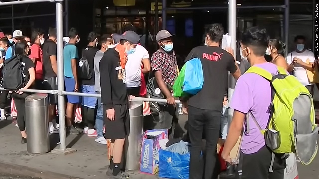 National Guard Helping NYC After Influx Of Migrants