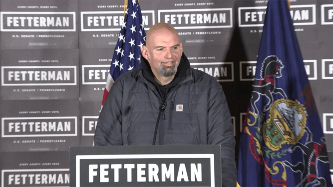 Fetterman Rallies with Supporters for Canvass Kickoff