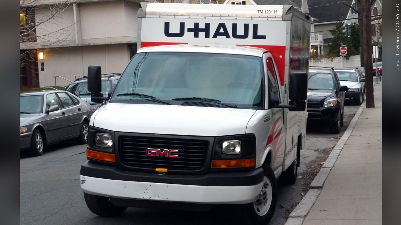 U-Haul Truck Stolen From Movers In Jamestown