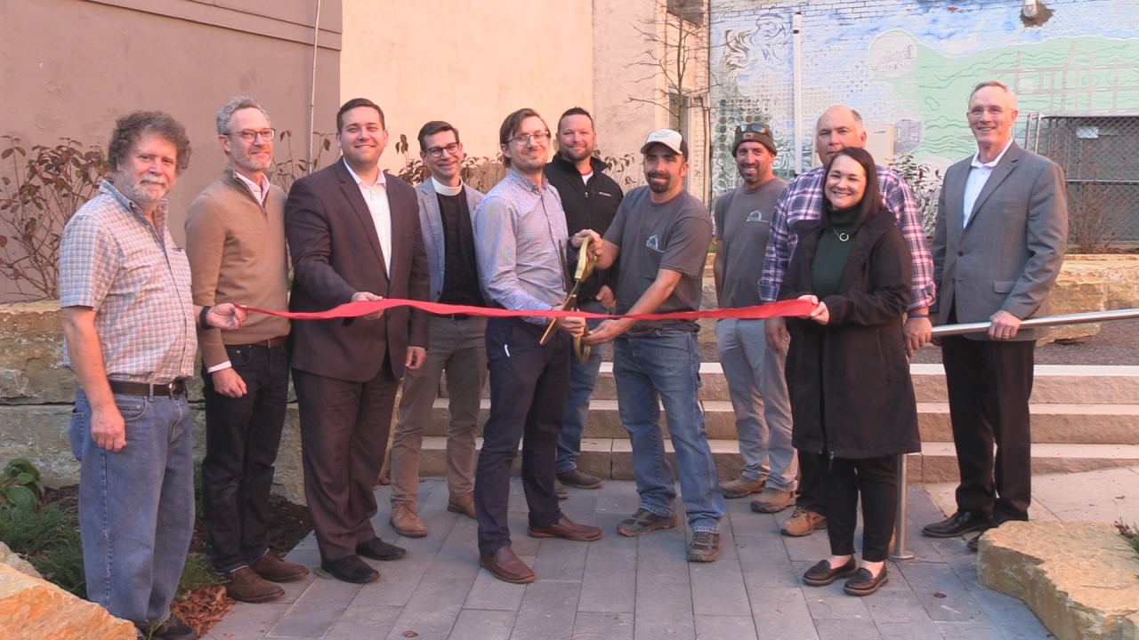Downtown Jamestown Park Renovated