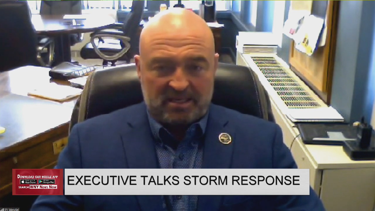 Chautauqua County Executive Discusses Winter Storm Response