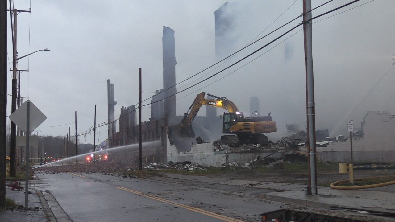 Massive Fire At A Former Jamestown Factory Is Officially Extinguished   Image1 12 1280x720 