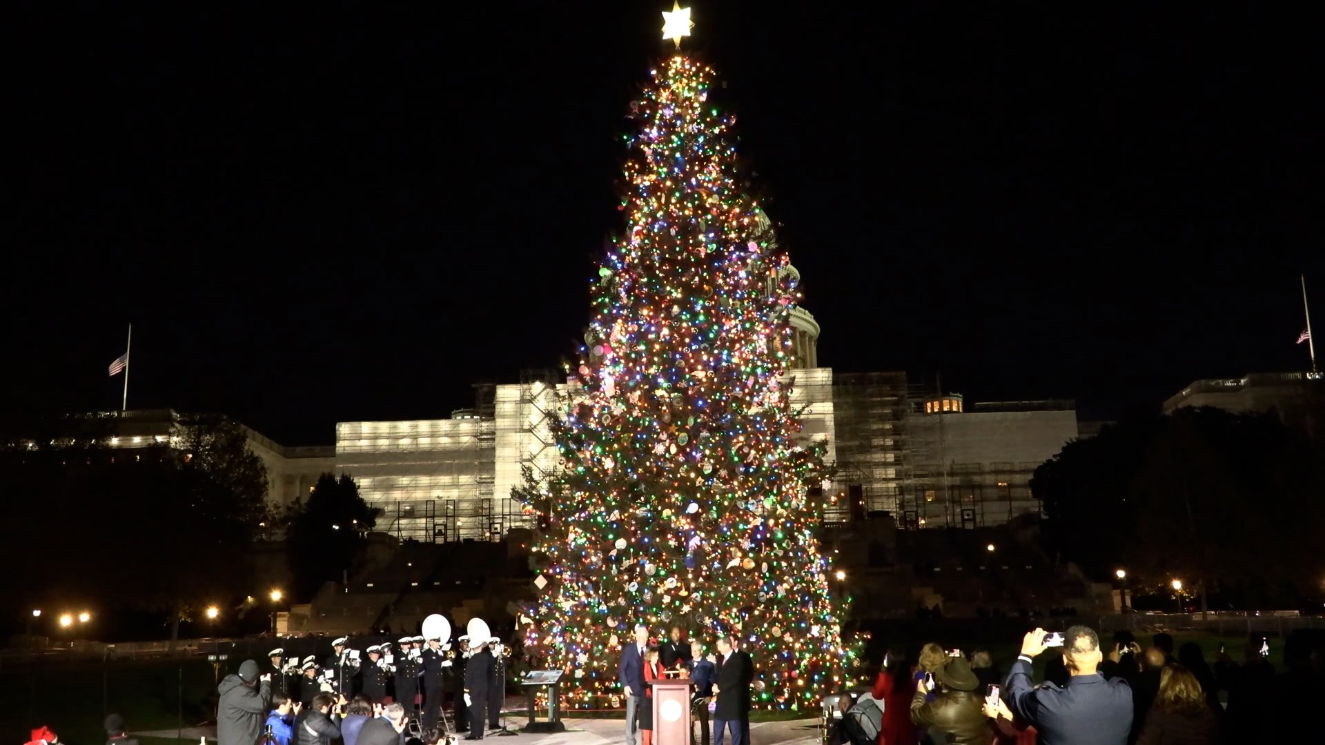 The “People’s Tree” Lights Up Christmas Spirit in D.C.