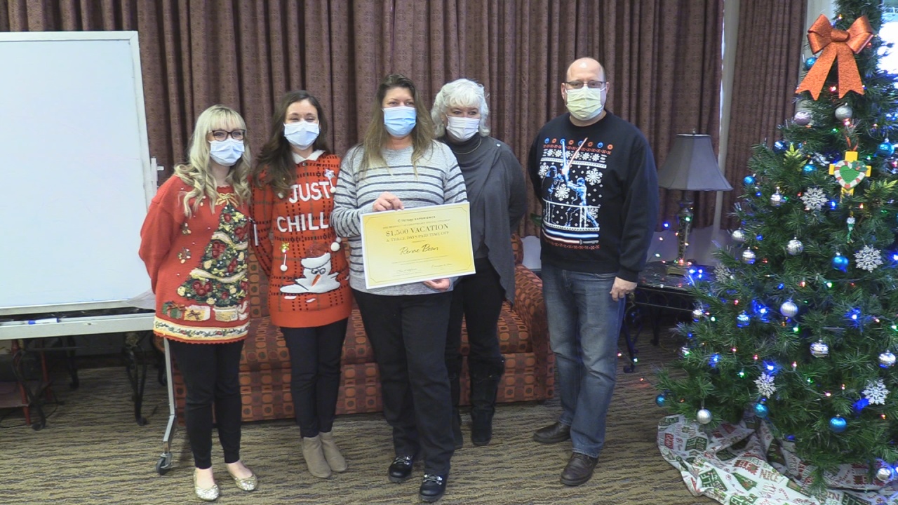 Local Nursing Home Employees Receive Paid Vacation In Christmas Prize