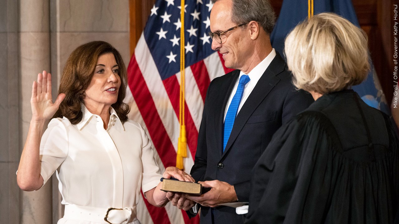 Inauguration date approaches for NY Gov. Kathy Hochul