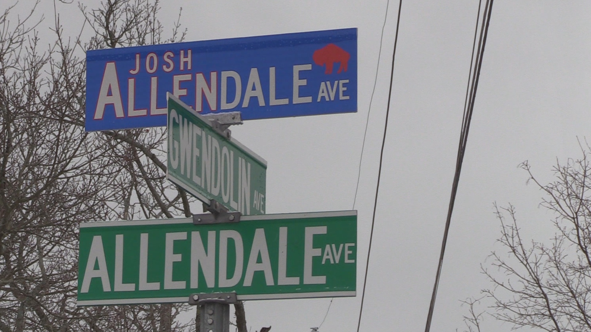 Jamestown Street Unofficially Renamed To Celebrate The Buffalo Bills