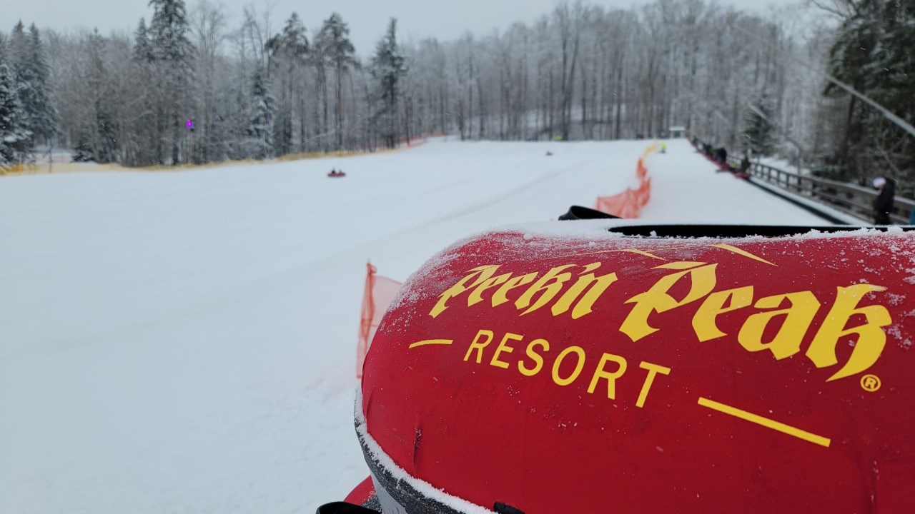 Shriner’s Patients Enjoy Snow Tubing